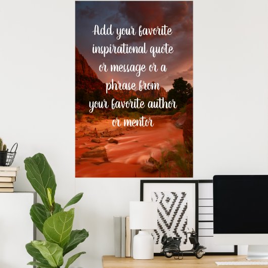 Angebot erstellen poster (Heimbüro)