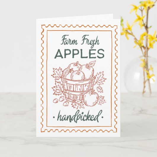 Angebot fallen karte (Gelbe Blume)