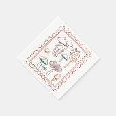 Angebot fallen serviette (Ecke)