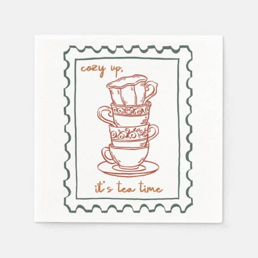 Angebot fallen serviette (Vorderseite)