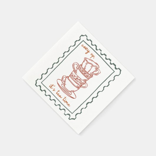 Angebot fallen serviette (Ecke)