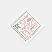 Angebot fallen serviette (Ecke)