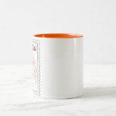 Angebot fallen zweifarbige tasse (Mittel)