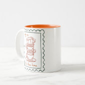 Angebot fallen zweifarbige tasse (Vorderseite Links)