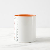 Angebot fallen zweifarbige tasse (Mittel)