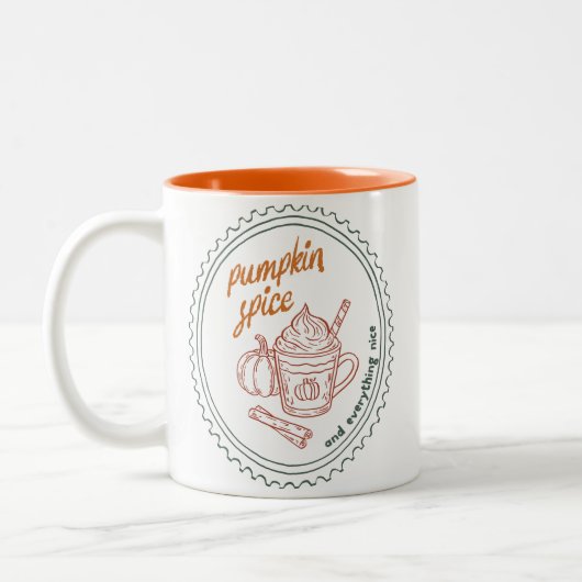 Angebot fallen zweifarbige tasse (Links)