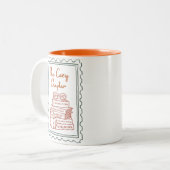 Angebot fallen zweifarbige tasse (Vorderseite Links)