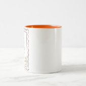 Angebot fallen zweifarbige tasse (Mittel)