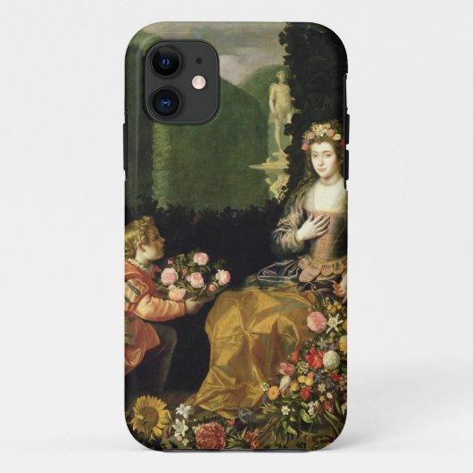 Angebot Flora, 1627 (Öl auf Leinwand) Case-Mate iPhone Hülle (Rückseite)