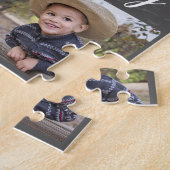 Angebot für benutzerdefinierte Familienname 4 Foto Puzzle (Seite)