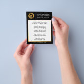 Angebot für die Bereitstellung benutzerdefinierter Flyer (Gruppe)