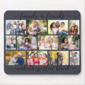 Angebot für Familie und Freunde 12 - Foto Collage  Mousepad (Vorne)