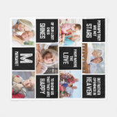 Angebot für Fotosammlungen Fleecedecke (Vorderseite (Horizontal))