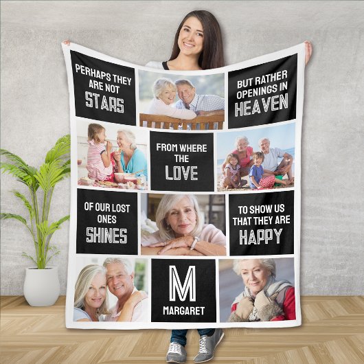 Angebot für Fotosammlungen Fleecedecke