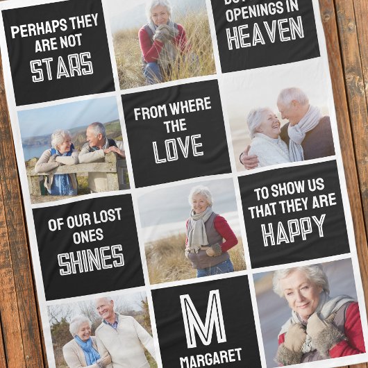 Angebot für Fotosammlungen Fleecedecke