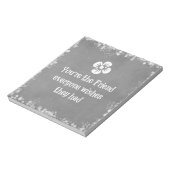 Angebot für Freunde Notizblock (Rotiert)