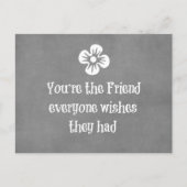 Angebot für Freunde Postkarte (Vorderseite)