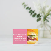 Angebot für Hamburger Lieferermäßigung Visitenkarte (Stehend Vorderseite)