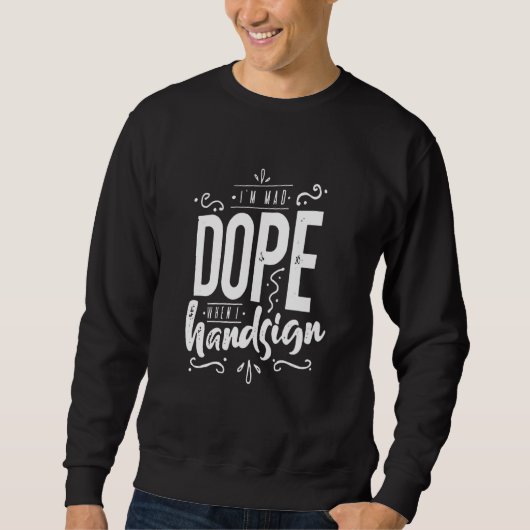 Angebot für Handzeichen Sweatshirt (Vorderseite)