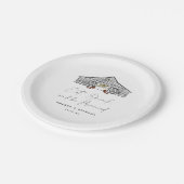 Angebot für Herbstfeiern Pappteller (Schrägansicht)