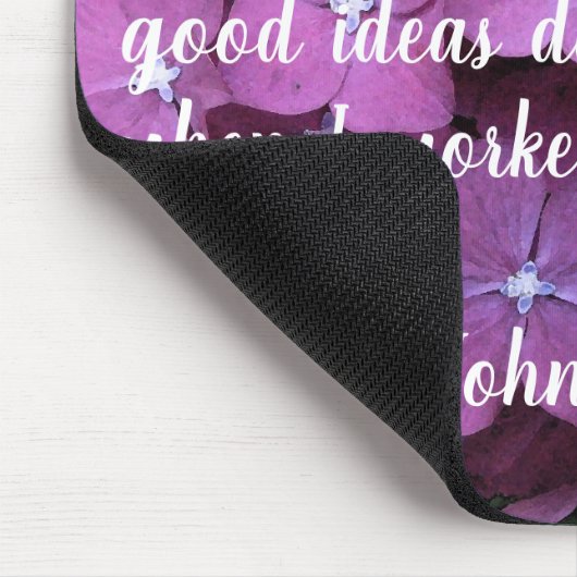 Angebot für Hydrangeas-Gartenbau Mousepad (Ecke)