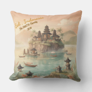 Angebot für individuelles Bali Indonesien Familenr Kissen