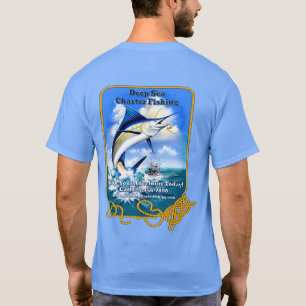 Angebot für individuelles Ozean-Sport-Angelfisch C T-Shirt