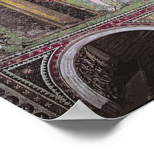 Angebot von Abel und Melchisedech im Altar Poster (Ecke)