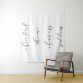 Angebot zum Hochzeitstag Wandteppich (Beispiel)