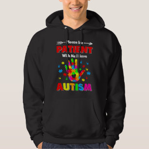 Angebot zur Sensibilisierung für Autismus Bitte ge Hoodie