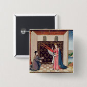 Angebote Dame Philosophy zu Boethius Flügeln Button (Vorne & Hinten)