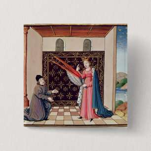 Angebote Dame Philosophy zu Boethius Flügeln Button