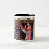 Angebote Dame Philosophy zu Boethius Flügeln Zweifarbige Tasse (Mittel)