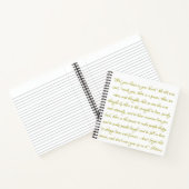 Angebotsnotiz - Atticus Notizbuch (Innenseite)