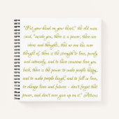 Angebotsnotiz - Atticus Notizbuch (Vorderseite)