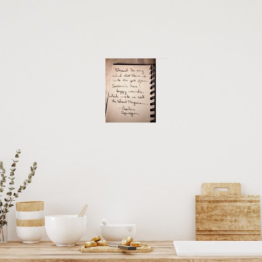 Angebotspreis [drucken] poster (Küche)