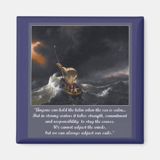 Angebotspreis für schwierige Zeiten Magnet (Vorne)