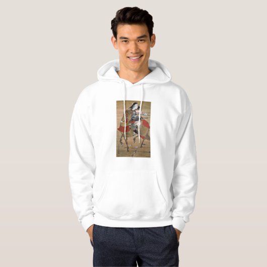 Angebrachte Samurais Hoodie (Vorne ganz)