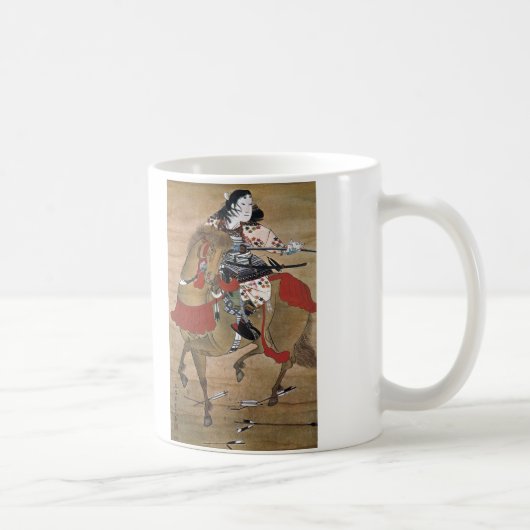 Angebrachte Samurais Kaffeetasse (Rechts)