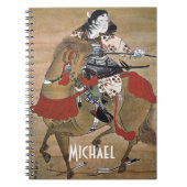 Angebrachte Samurais Notizblock (Vorderseite)