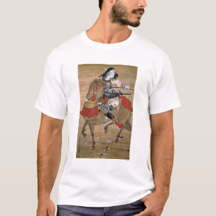 Angebrachte Samurais T-Shirt