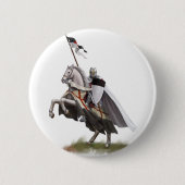 Angebrachter Ritter Templar Button (Vorderseite)