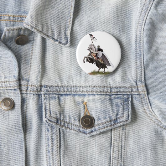 Angebrachter Ritter Templar Button (Beispiel)