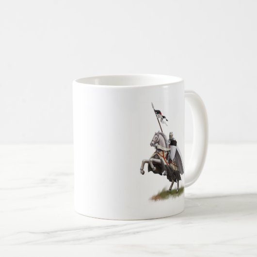 Angebrachter Ritter Templar Kaffeetasse (VorderseiteRechts)