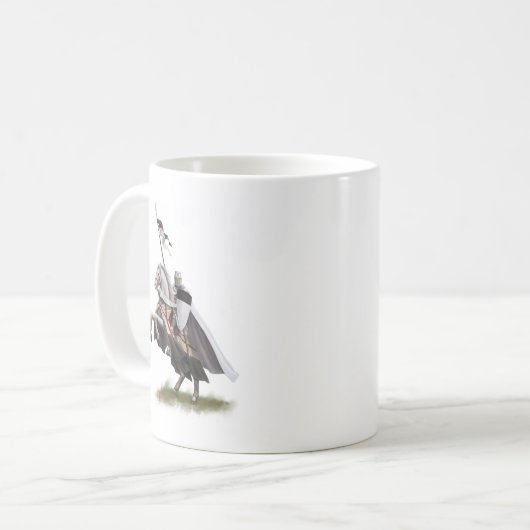 Angebrachter Ritter Templar Kaffeetasse (Vorderseite Links)