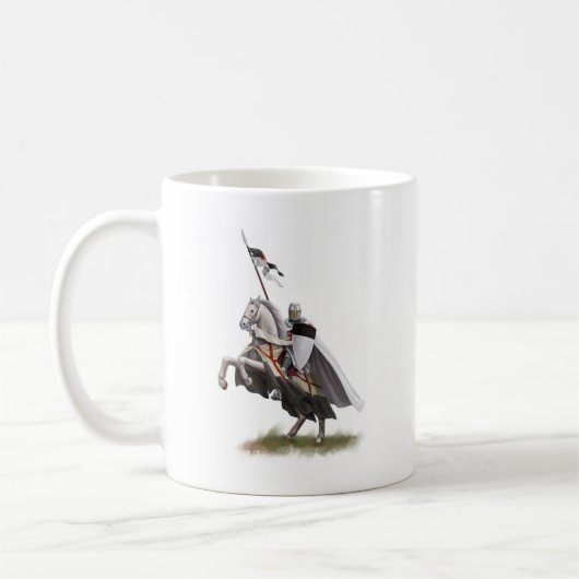 Angebrachter Ritter Templar Kaffeetasse (Links)