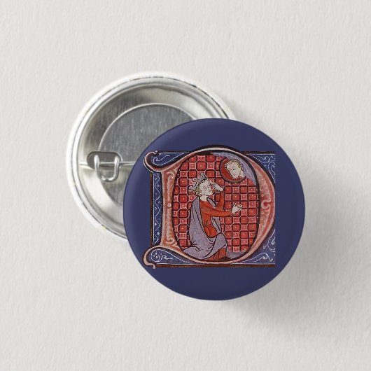 Angefeuertes D-Abzeichen Button (Vorne & Hinten)
