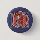 Angefeuertes D-Abzeichen Button (Vorderseite)
