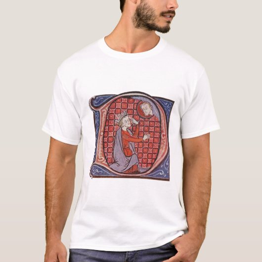 Angefeuertes D T-Shirt (Vorderseite)