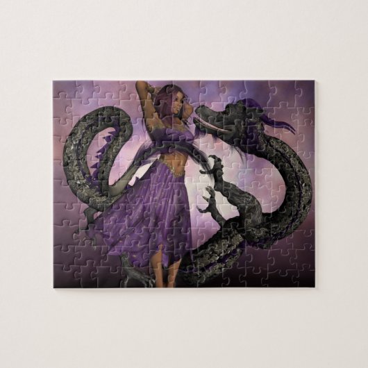 Angefleht durch den Drachen Puzzle (Horizontal)